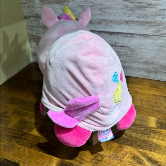 17 INCH Flip a Zoo Mushmillows  Plush Stuffed Animal Green Dragon Pink Unicorn - Picture 4 of 9